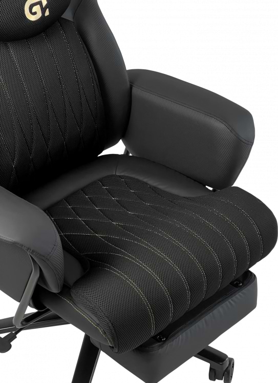 Фото - Кресло для геймеров GT Racer X-7484 Fabric Black XL