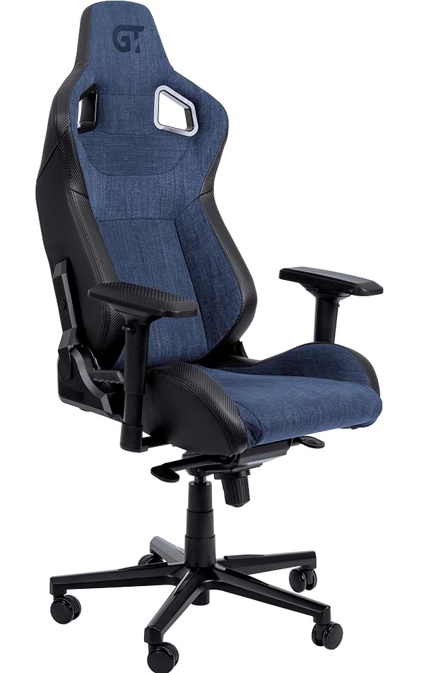 Фото - Крісло для геймерів GT Racer X-8005 Dark Blue/Black