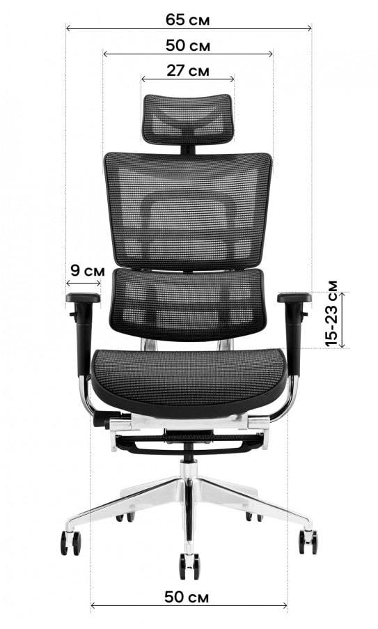 Фото - Крісло офісне GT Racer X-802L Bright Gray (W-20 B-40)