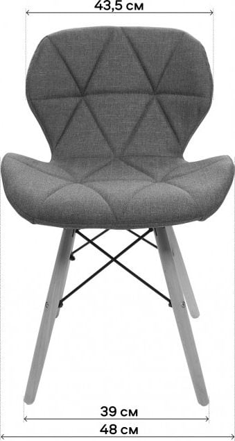 Фото - Стілець кухоний GT Racer X-D27 Beige