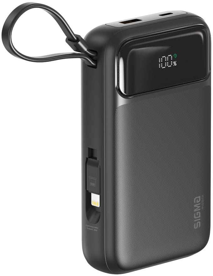 Купить Батарея мобильная Sigma mobile X-power SI20A8QL-MAG black, (20000mAh, QC22.5W), Magsafe - Фото 1 Батарея мобильная Sigma mobile X-power SI20A8QL-MAG black, (20000mAh, QC22.5W), Magsafe - Фото 1