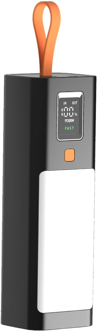 Фото - Батарея мобильная Sigma mobile X-power SI20A9QLX black (20000mAh, PD100W, LED, ліхтарик)