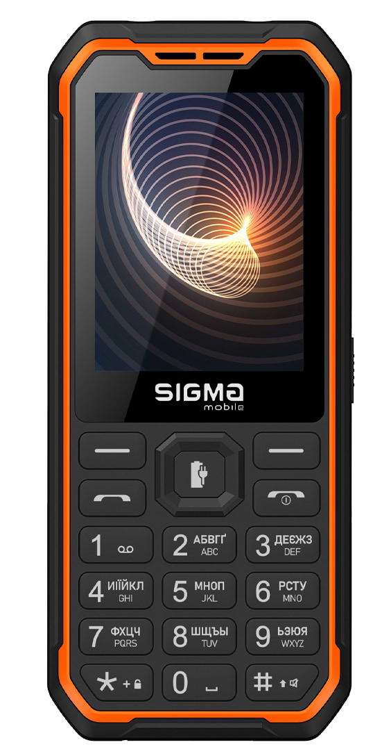 Фото - Уцінка - Мобільний телефон Sigma mobile X-style 310 Force TYPE-C Black/Orange
