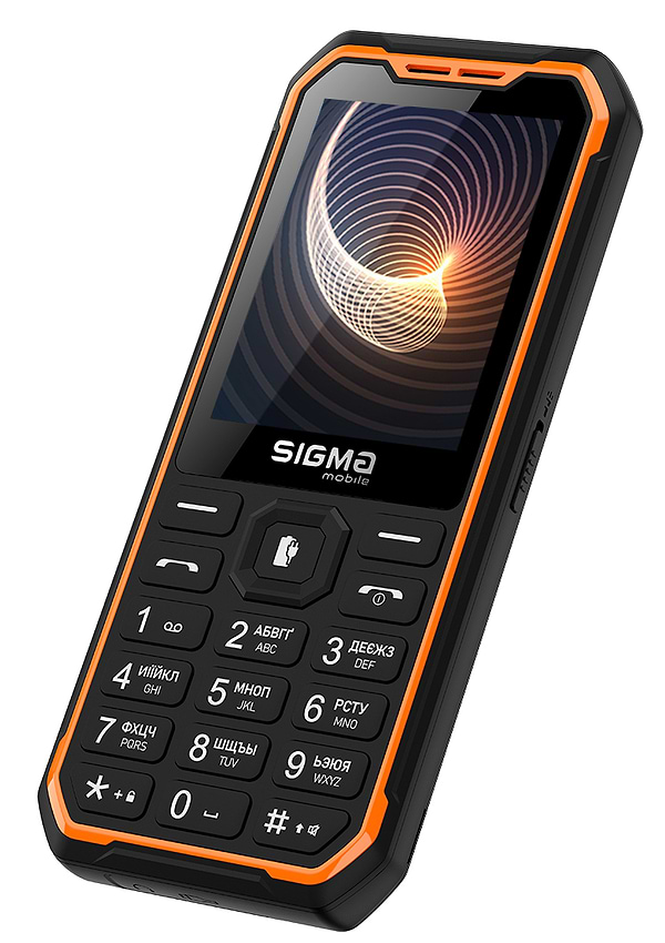 Фото - Уцінка - Мобільний телефон Sigma mobile X-style 310 Force TYPE-C Black/Orange