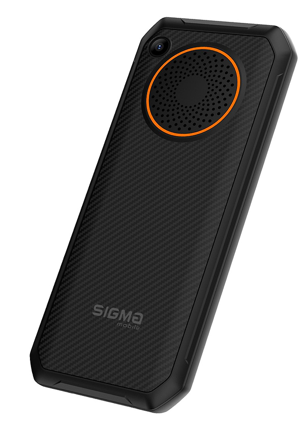 Фото - Уцінка - Мобільний телефон Sigma mobile X-style 310 Force TYPE-C Black/Orange