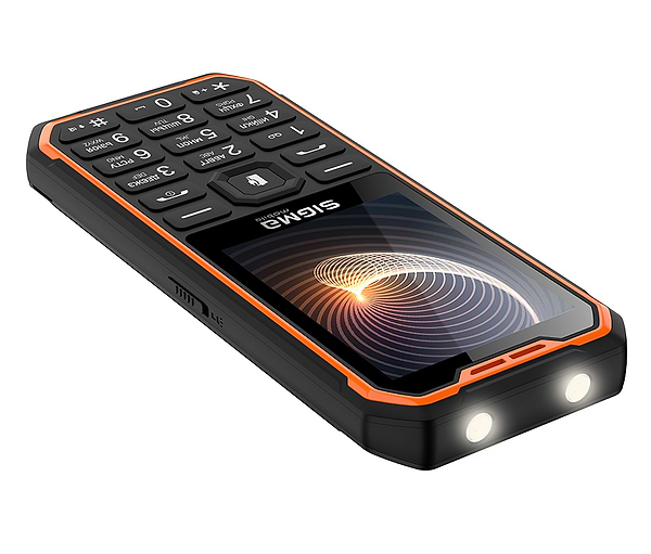 Фото - Уцінка - Мобільний телефон Sigma mobile X-style 310 Force TYPE-C Black/Orange