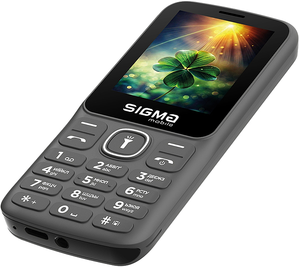 Фото - Мобильный телефон Sigma mobile X-style 242 LUCKY Type-C Gray