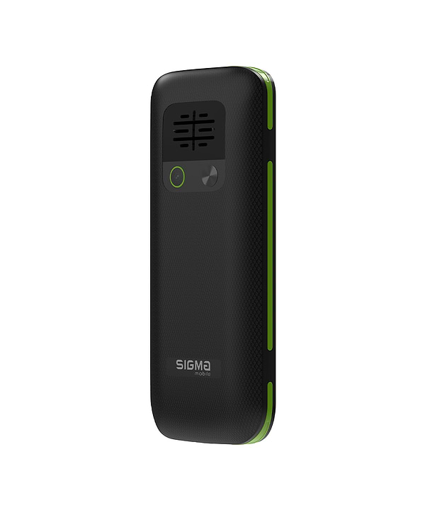 Фото - Мобільний телефон Sigma mobile X-style 171 MINI TYPE-C Black/Green