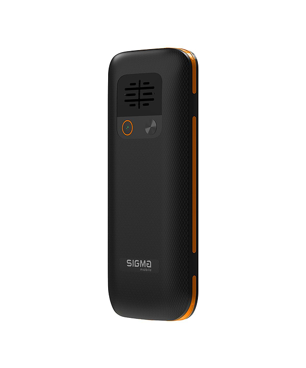 Фото - Мобільний телефон Sigma mobile X-style 171 MINI TYPE-C Black/Orange