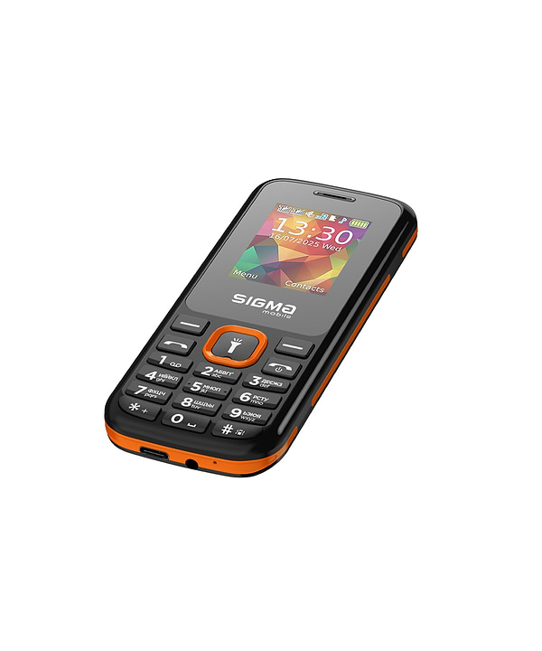 Фото - Мобільний телефон Sigma mobile X-style 171 MINI TYPE-C Black/Orange