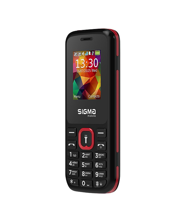 Фото - Мобільний телефон Sigma mobile X-style 171 MINI TYPE-C Black/Red