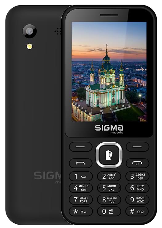 Мобильный телефон Sigma mobile X-style 31 Power TYPE-C Black - Фото 1