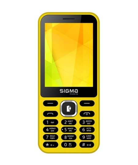 Фото - Мобильный телефон Sigma mobile X-style 31 Power Dual Sim Yellow