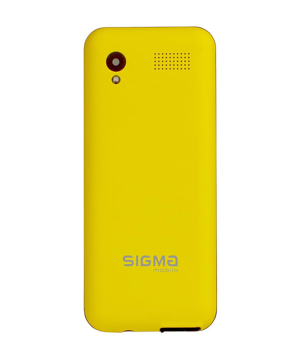Фото - Мобильный телефон Sigma mobile X-style 31 Power Dual Sim Yellow
