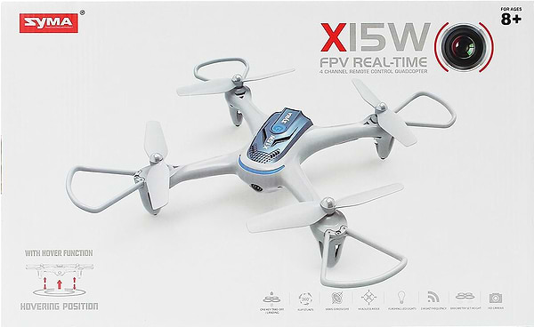 Фото - Квадрокоптер для дітей Syma X15W з камерою