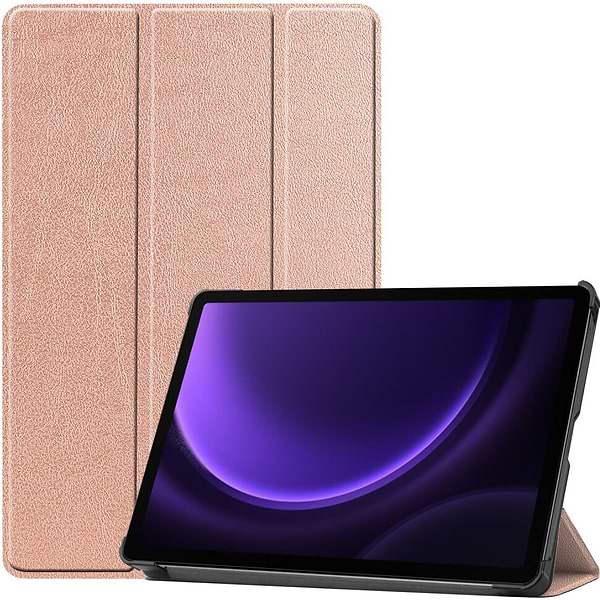 Фото - Чохол для планшета BeCover Smart Case for Samsung Galaxy Tab S9 (SM-X710/SM-X716)/S9 FE (SM-X510/SM-X516B) 11.0'' Rose Gold (710413)