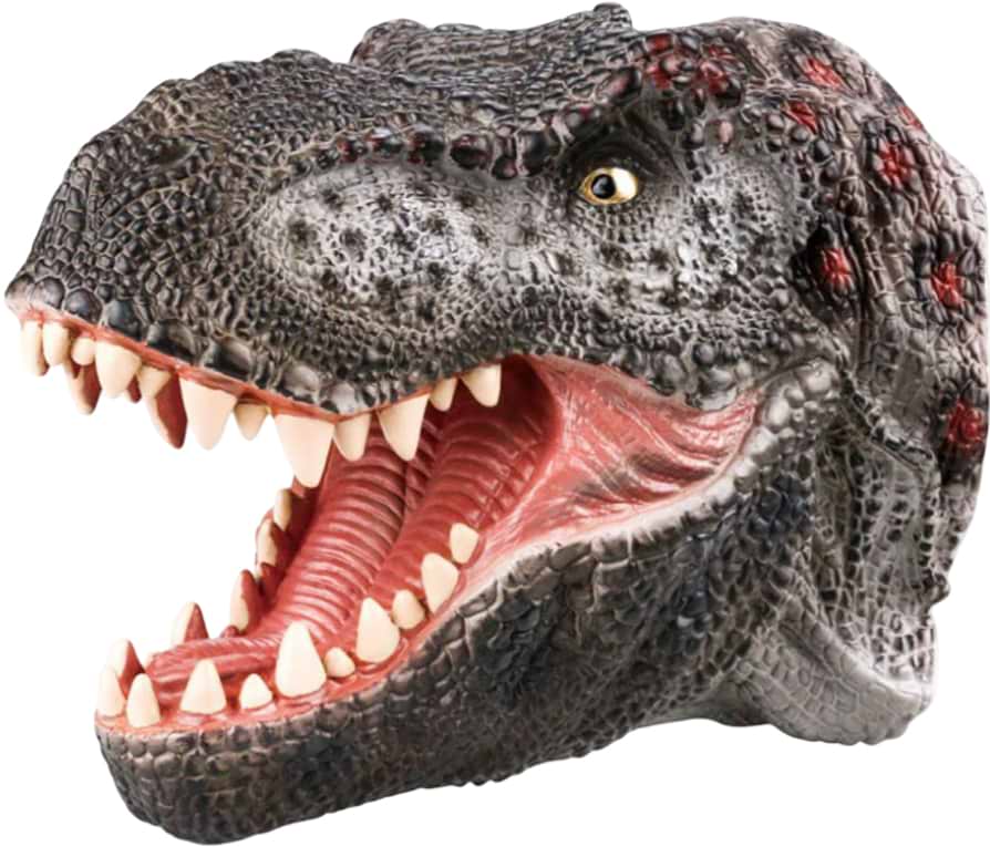 Пальчиковий театр Same Toy Тиранозавр коричневий (X332UT) - Фото 1