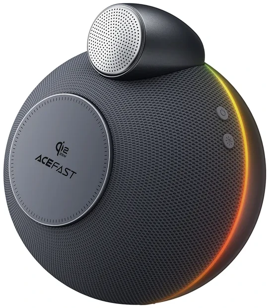 Портативна акустика AceFast K10 Air Metal Grey (6974316286417)
