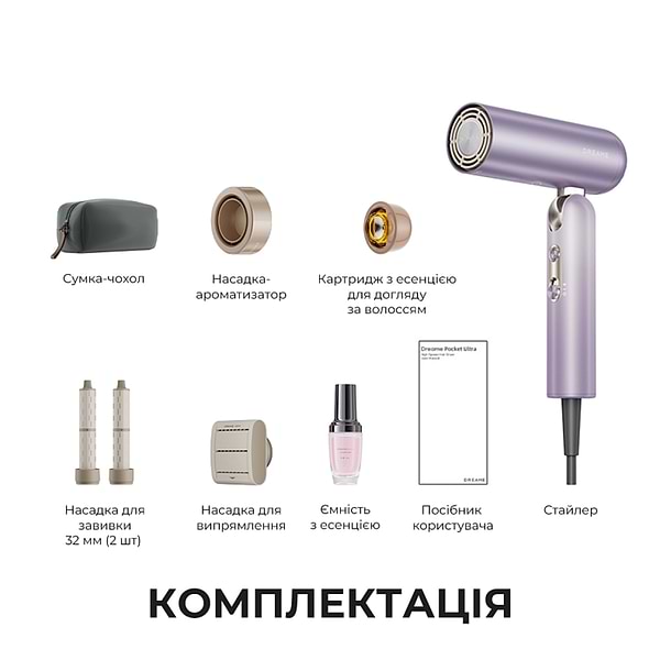 Фото - Фен Dreame Pocket Ultra Purple (AHD52-PPL)