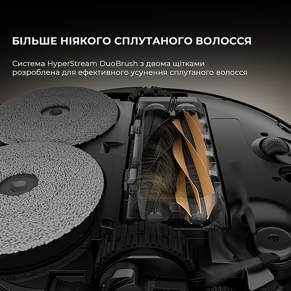 Фото - Робот-пилосос миючий Dreame X50 Ultra Black (RLX85CE-6-BL)