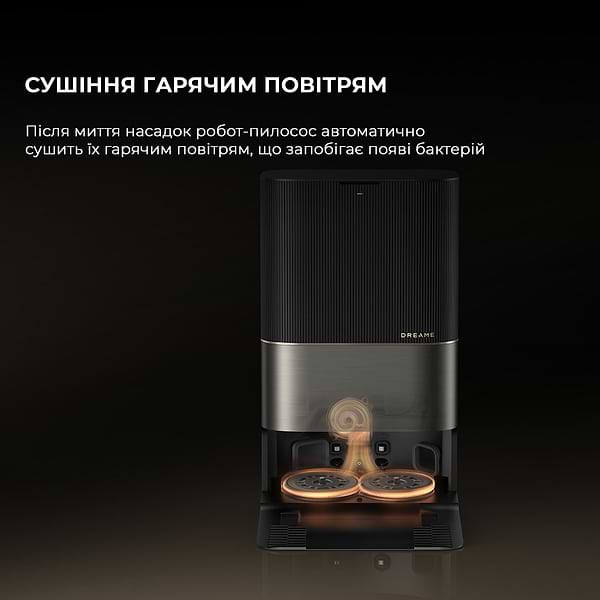 Фото - Робот-пилосос миючий Dreame X50 Ultra Black (RLX85CE-6-BL)