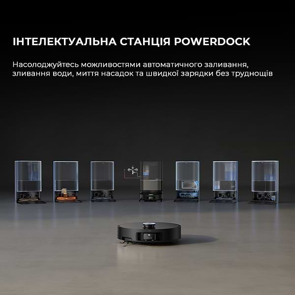 Фото - Робот-пилосос миючий Dreame X50 Ultra Black (RLX85CE-6-BL)