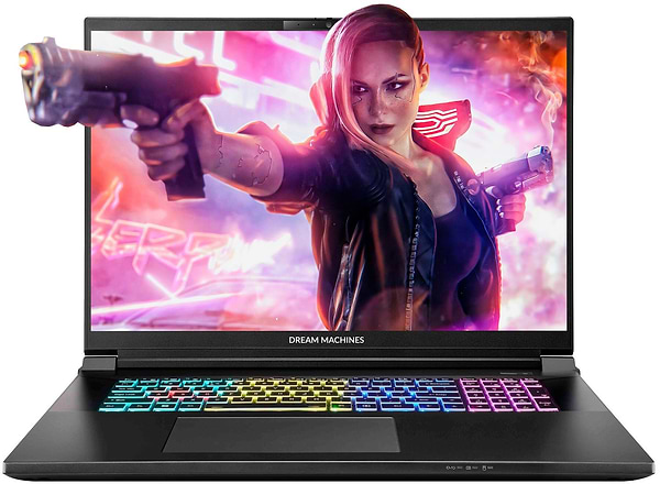 Фото - Ноутбук ігровий Dream Machines CU9-275HX (RX5070Ti-18UA22) Black