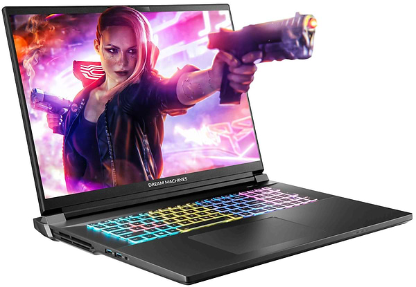 Фото - Ноутбук ігровий Dream Machines CU9-275HX (RX5070Ti-18UA22) Black
