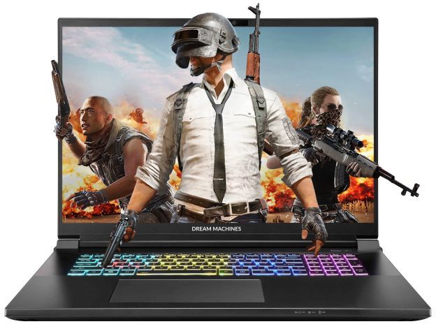 Ноутбук игровой Dream Machines RX5080-18 (RX5080-18UA30) Black