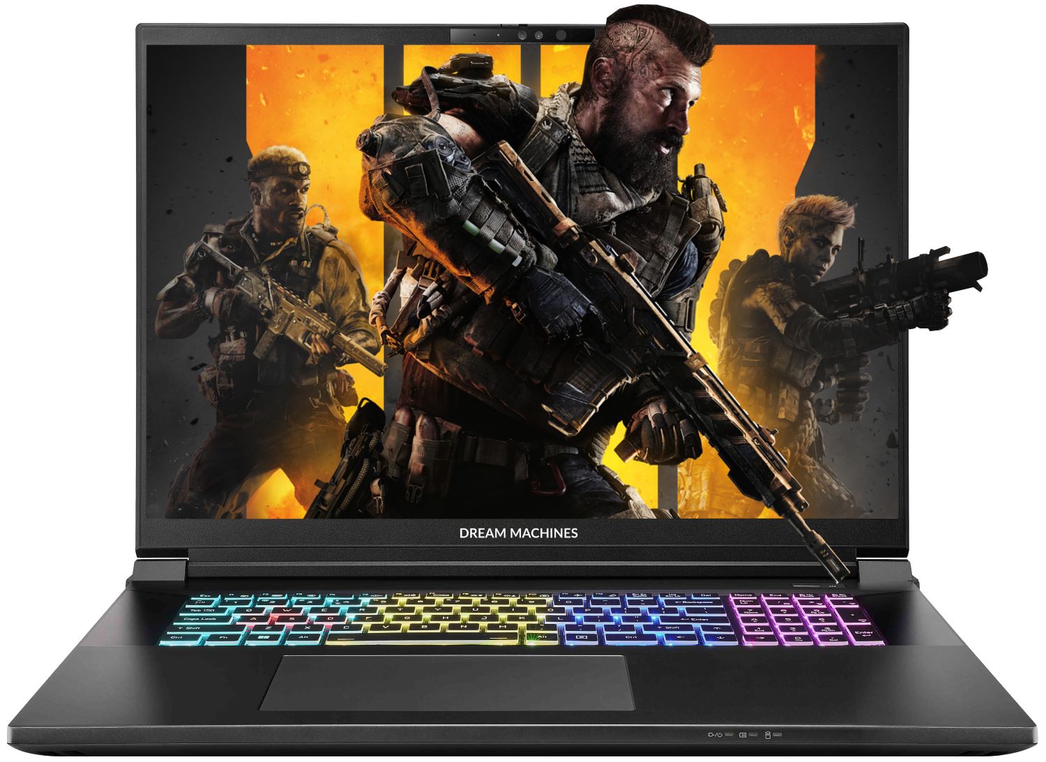 Ноутбук игровой Dream Machines RX5090-18 (RX5090-18UA22) Black - Фото 1