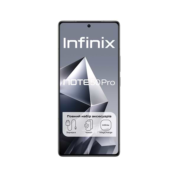 Фото - Смартфон Infinix Note 50 Pro 12/256Gb Shadow Black X6855