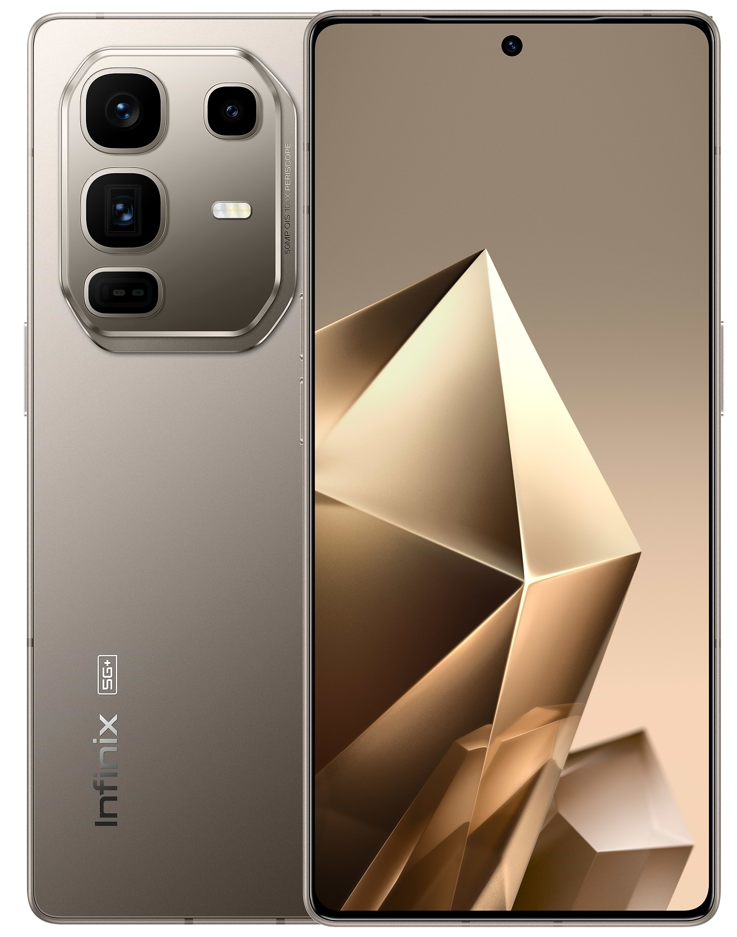 Смартфон Infinix Note 50 Pro+ 12/256Gb Titanium Grey X6856 - Фото 1