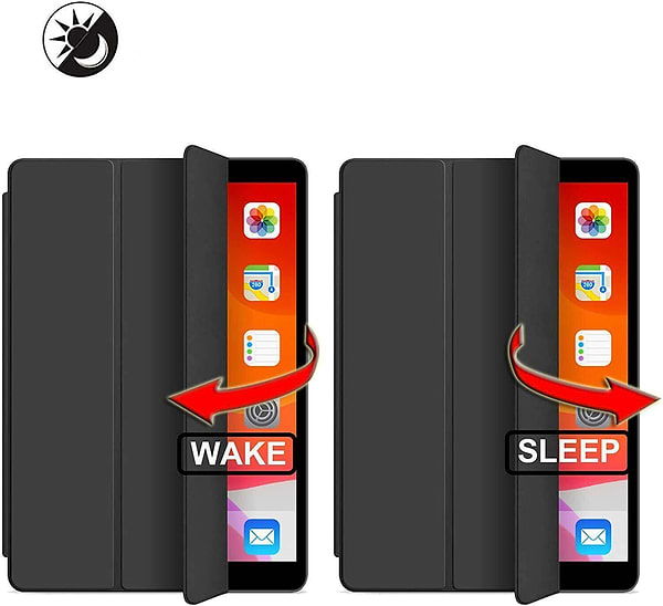 Фото - Чехол для планшета Becover Tri Fold Soft TPU с креплением Apple Pencil для Apple iPad 10.9" (2022/2024)/iPad (А16) 2025 11" Black (708459)
