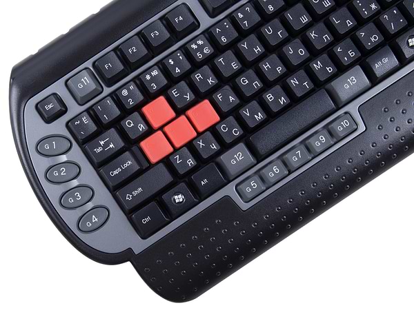 Фото - Клавиатура A4tech G800V USB (Black)