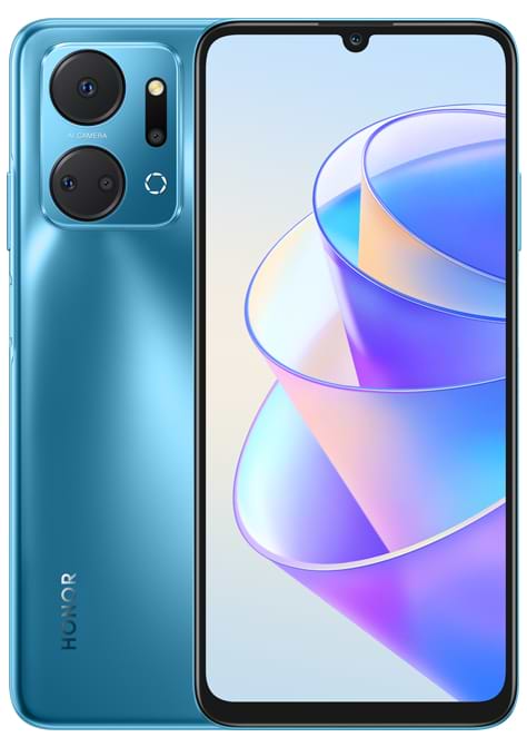Смартфон Honor X7a 4/128Gb Ocean Blue - Фото 1