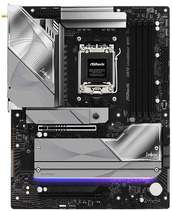 Фото - Материнская плата ASRock X870 LIVEMIXER WIFI DDR5