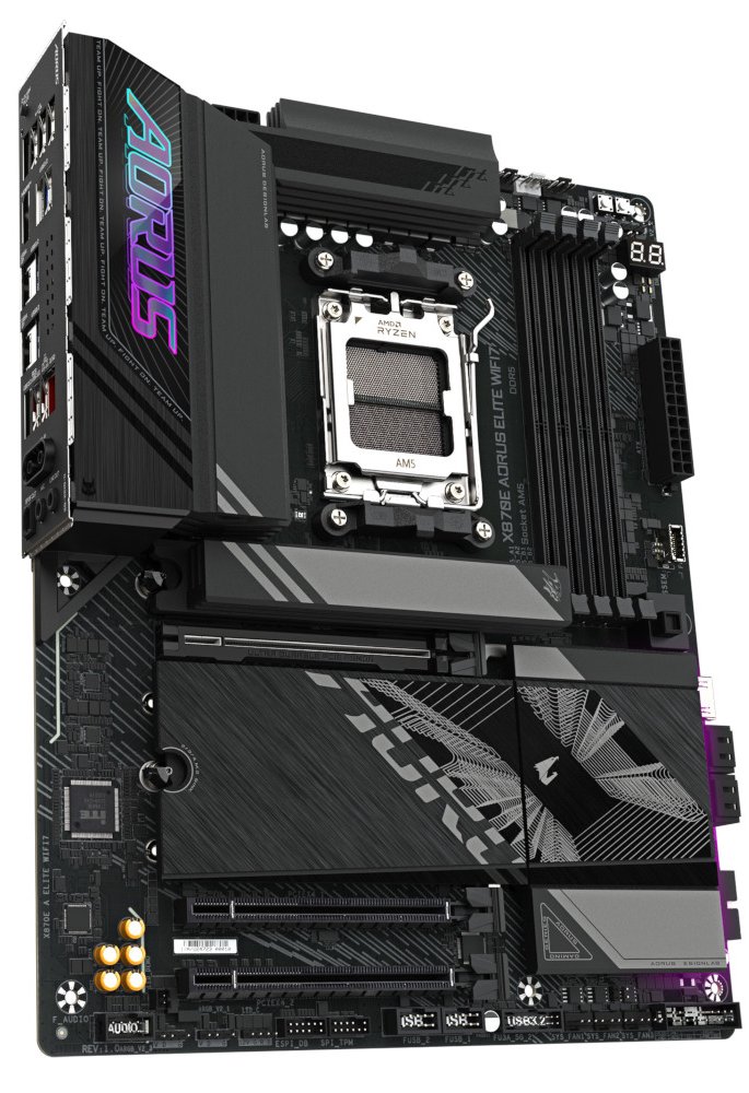 Фото - Материнская плата Gigabyte X870E AORUS ELITE WIFI7 DDR5