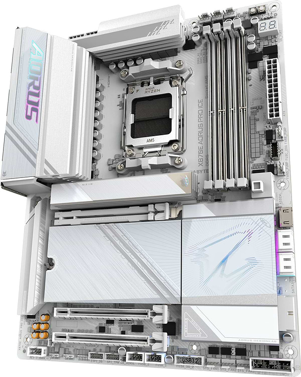 Фото - Материнська плата Gigabyte X870E AORUS PRO ICE DDR5