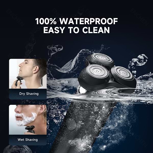 Фото - Бритва Enchen Rotary Shaver X8 Coffee