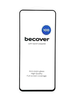Фото - Захисне скло для смартфону BeCover for Motorola Moto G84 10D Black (712333)