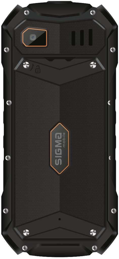 Фото - Мобильный телефон Sigma mobile X-treme PV68 TYPE-C Black-Orange