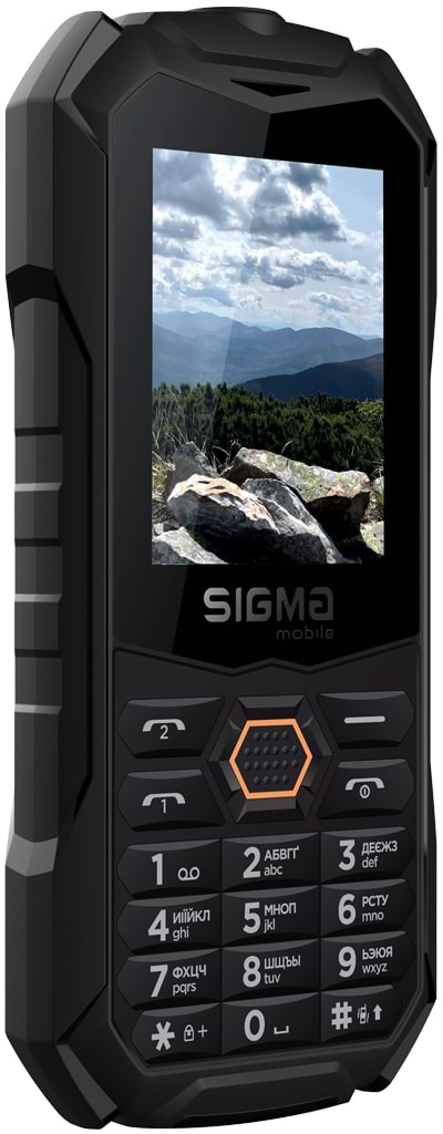 Фото - Мобильный телефон Sigma mobile X-treme PV68 TYPE-C Black-Orange