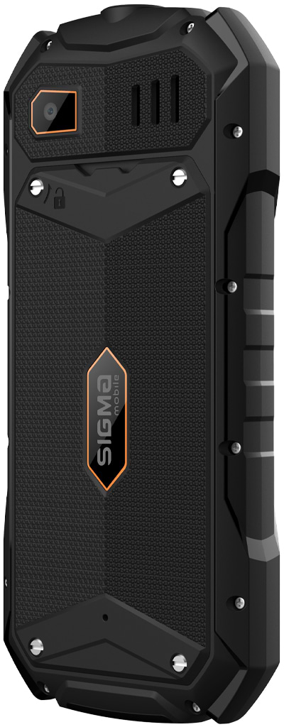 Фото - Мобильный телефон Sigma mobile X-treme PV68 TYPE-C Black-Orange