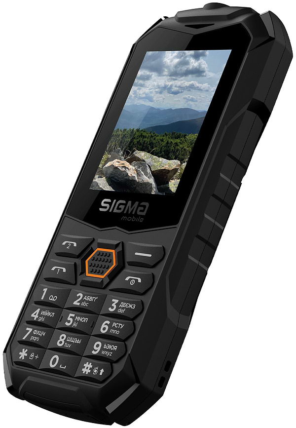 Фото - Мобильный телефон Sigma mobile X-treme PV68 TYPE-C Black-Orange