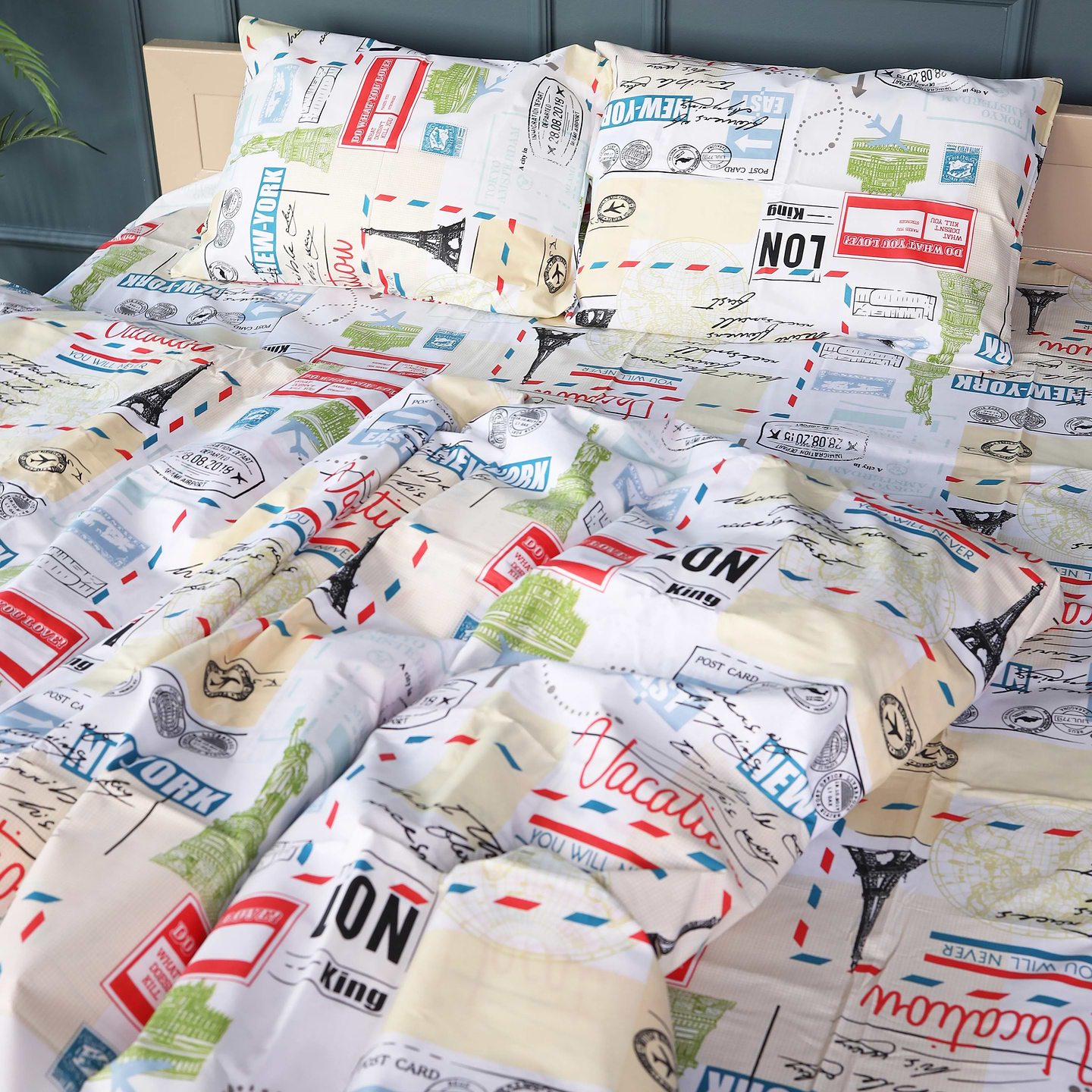 Комплект постільної білизни MirSon Бязь 17-0592 New-York 175 x 210 см (2200007632855)