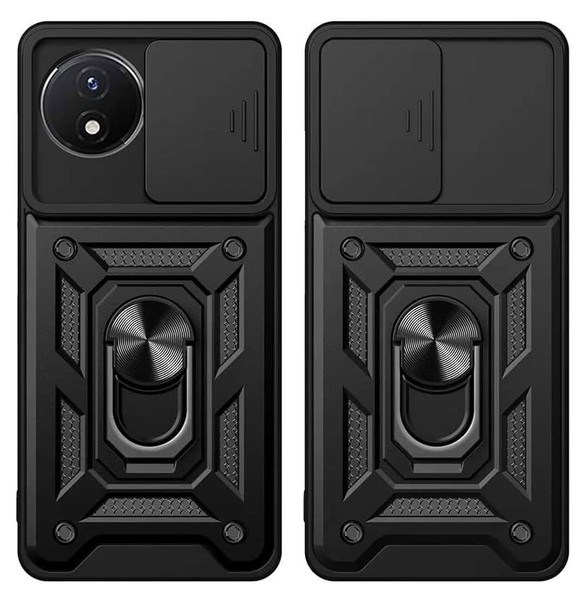 Фото - Чохол для смартфону BeCover Military for Vivo Y02/Y02A Black (710026)