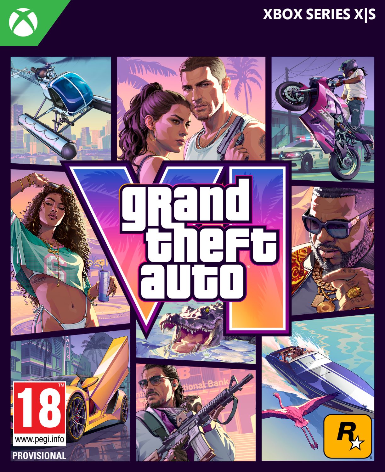 Ігровий диск Xbox Grand Theft Auto VI [Xbox Series X, код активації]