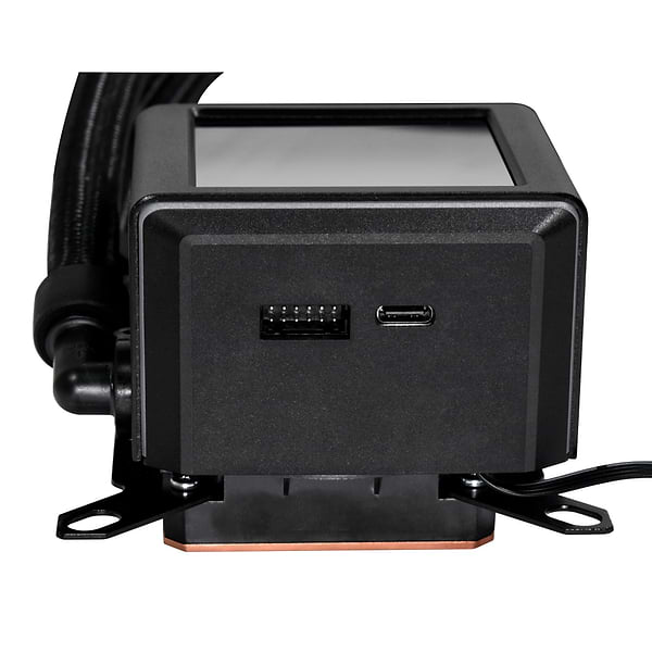 Фото - Водяная система охлаждения Lian Li Galahad II LCD 360 Black (G89.GA2ALCD36B.00)