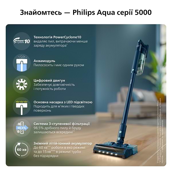 Фото - Пилосос ручний для дому Philips XC5141/01