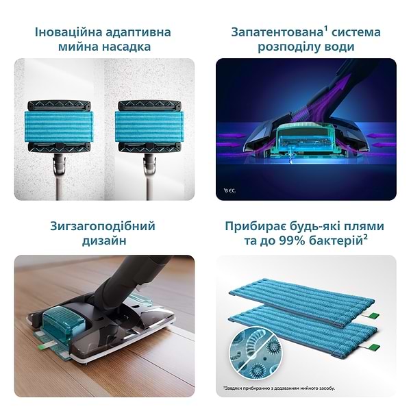 Фото - Уценка - Пылесос ручной для дома Philips XC8057/01